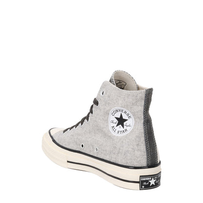 CONVERSE Chuck 70 Hi Turbulence Tofu Hi Top Grey UK 9 RRP 100 — View 5