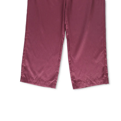 CDLP Mens Joggers Purple Lyocell Satin Straight Leg Slash Pocket Size 50 RRP 170 — View 4