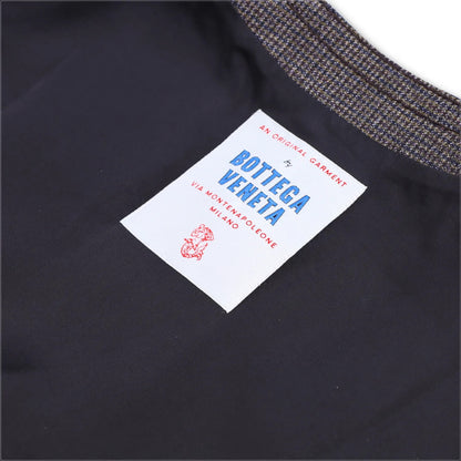 BOTTEGA VENETA Womens Jacket Waistcoat Scoop Neck Sleeveless Grey 42 RRP 990 — View 11