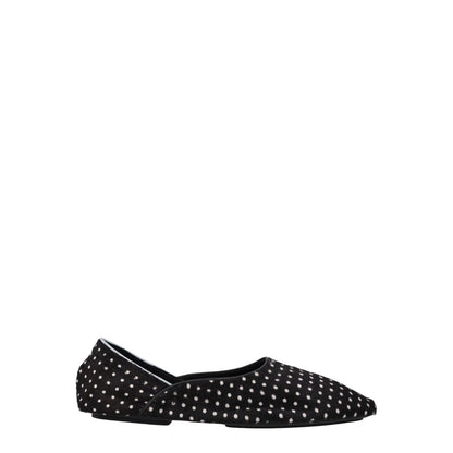 HAIDER ACKERMANN Mens Slip On Shoes Flat Black Leather Polka Dot EU 41 RRP 690