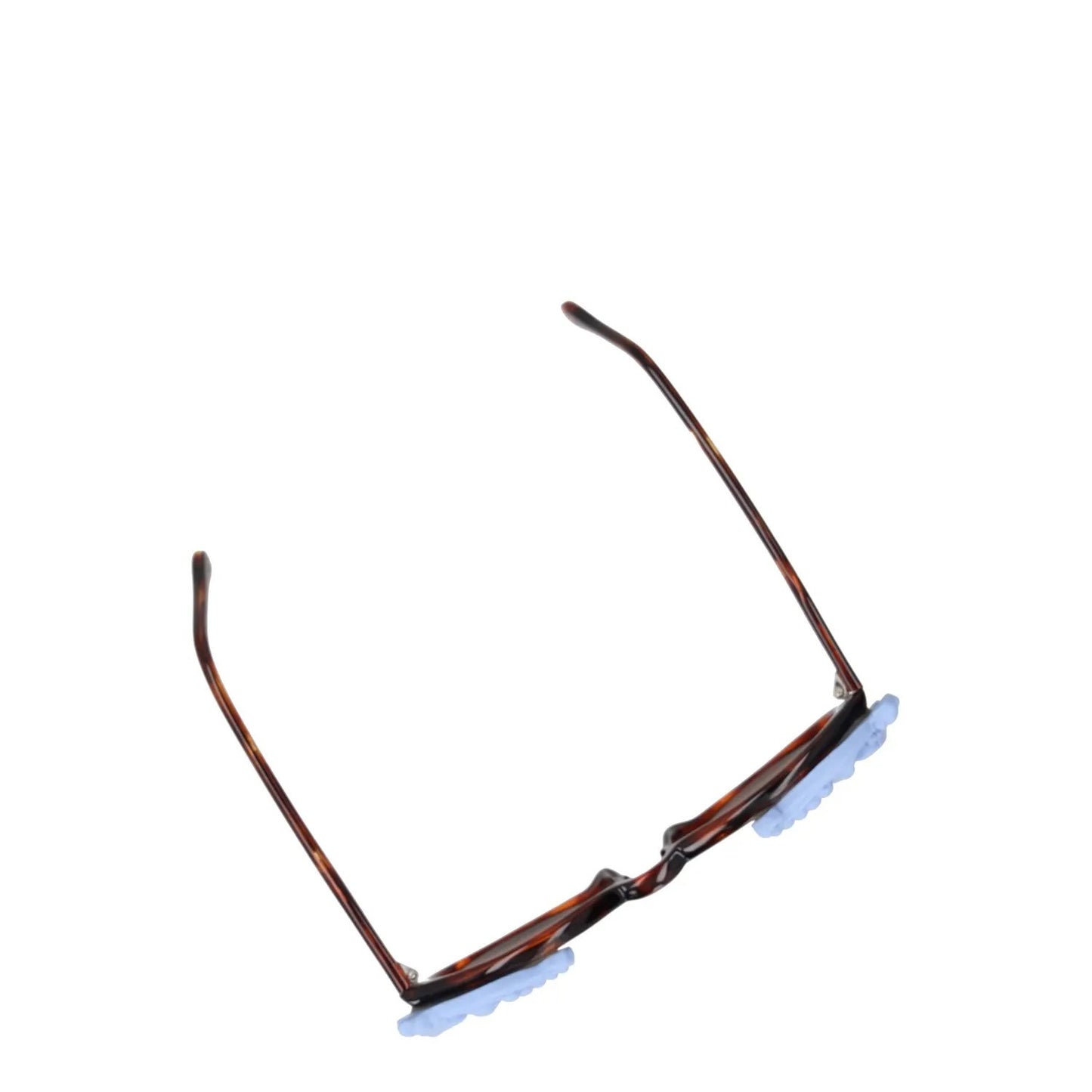 ALEXANDER MCQUEEN Womens Sunglasses Brown Lens Blue Acrylic One Size RRP 350 — View 7