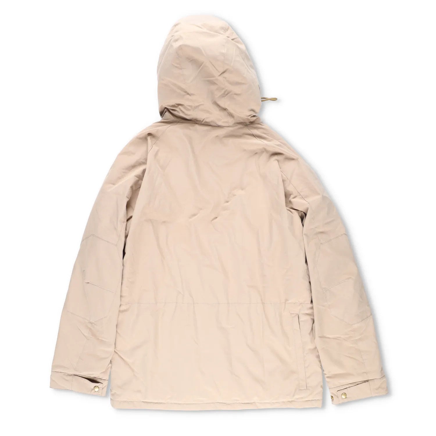 HOLUBAR Mens Parka Coat Cotton Nylon Polyester Blend Mid Length Beige L-4 RRP500 — View 15