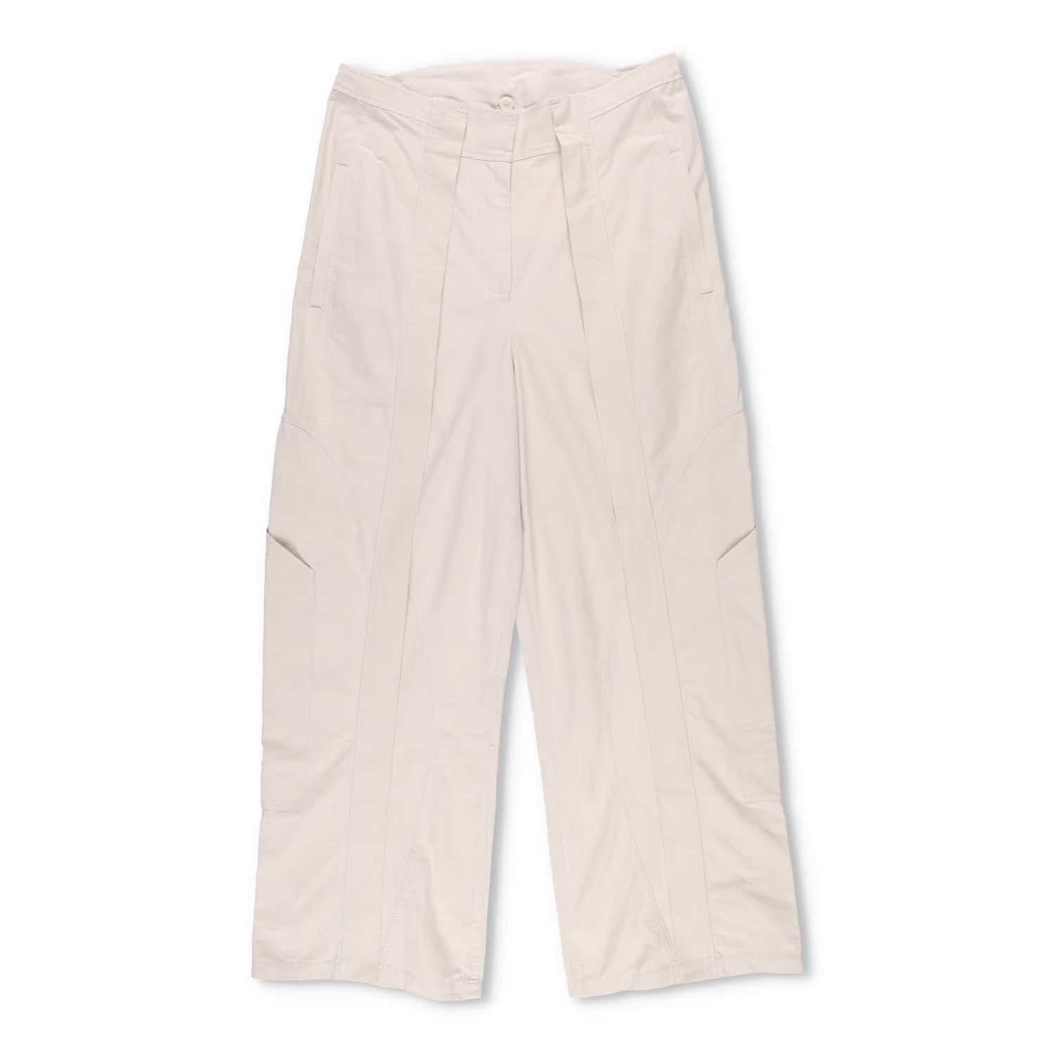 CHRISTOPHER ESBER Womens Cocosolo Trousers Putty Slim Leg Beige Size 10 RRP 540