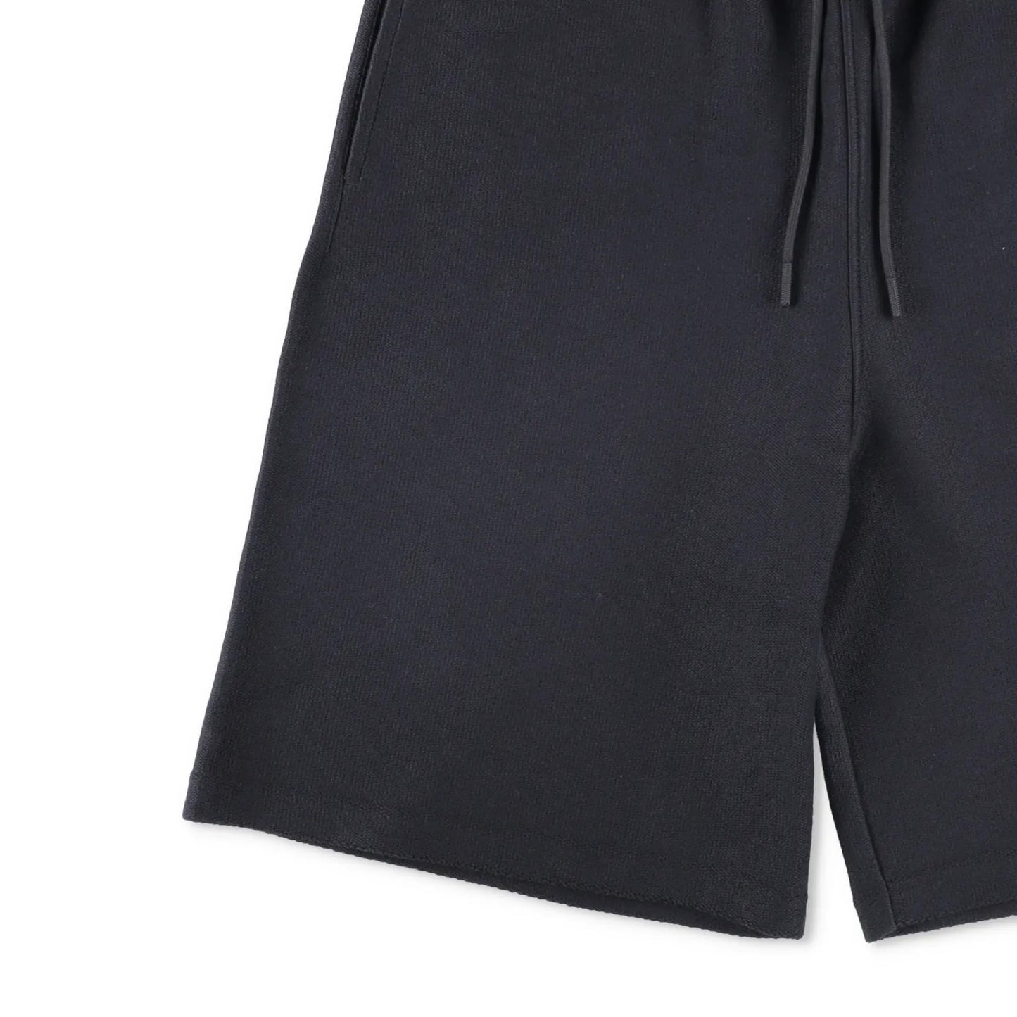 MONCLER Mens Shorts Sweat Black Mid Rise Logo Flat Front Drawstring XS RRP 475 — View 3