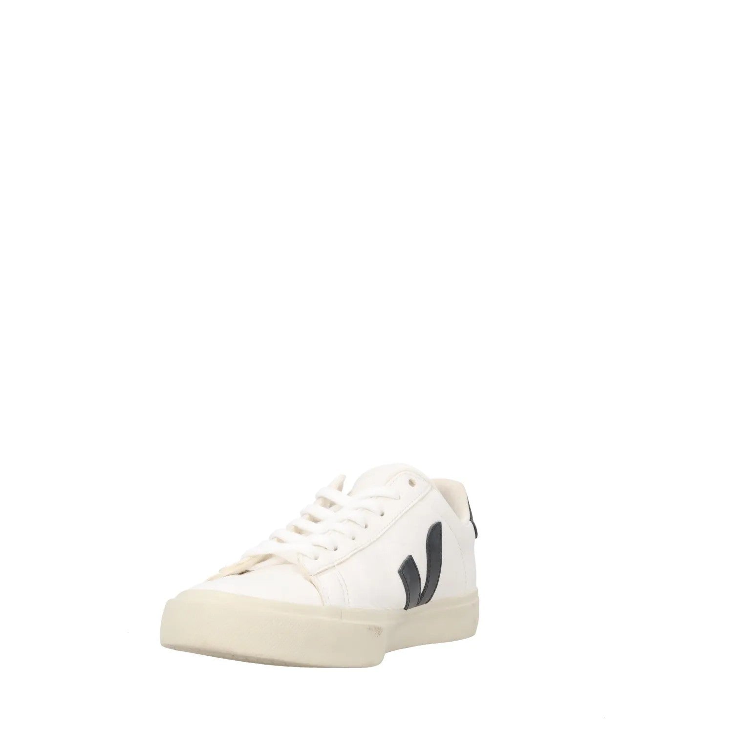 VEJA Womens Co Campo Sneakers White Black Trainer Low Top Lace Up UK 7 RRP 140 — View 3