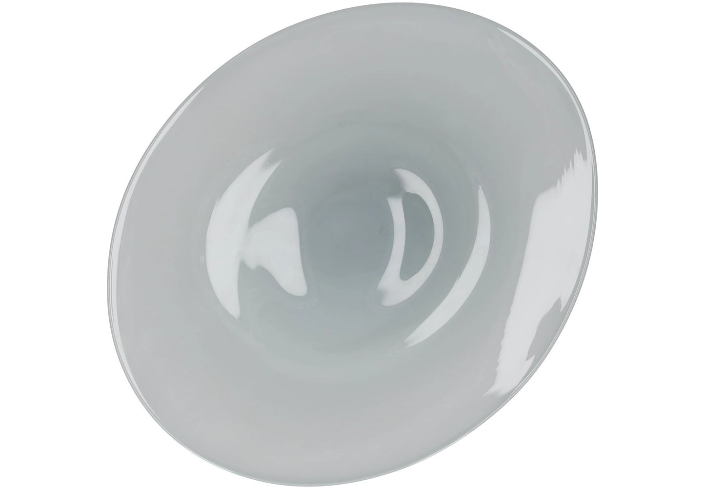Helle Mardahl Bon Bon Plate Glass White Blue Smooth Round One Size RRP 235 — View 8