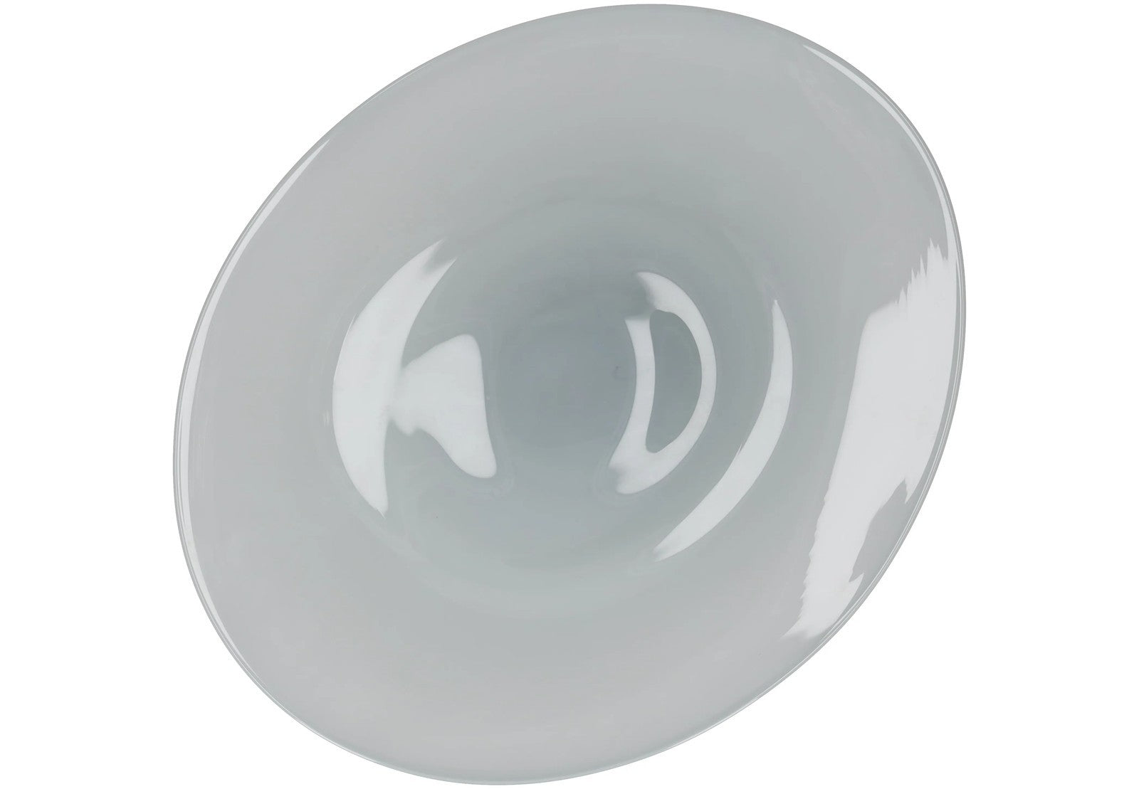 Helle Mardahl Bon Bon Plate Glass White Blue Smooth Round One Size RRP 235 — View 8