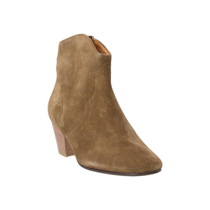 ISABEL MARANT MAINLINE Womens Cowboy Boots Leather Suede Black  EU 35 RRP500 — View 2