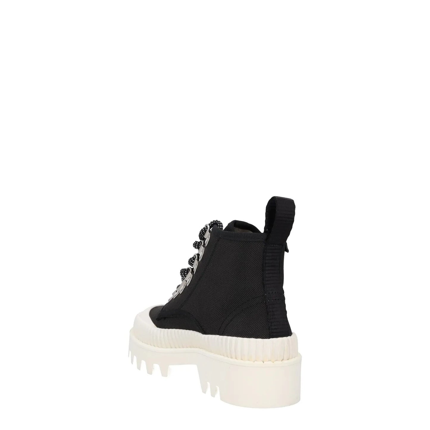 PROENZA SCHOULER Womens Trainers High Black Canvas Chunky White Sole UK 3 RRP750 — View 5