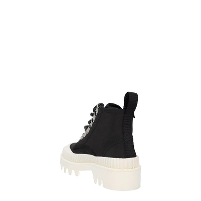 PROENZA SCHOULER Womens Trainers High Black Canvas Chunky White Sole UK 3 RRP750 — View 5
