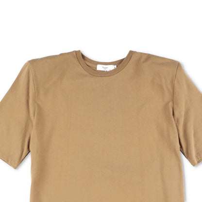 FRANKIE SHOP Mens T-Shirt Beige Crew Neck Short Sleeve Cotton Size M RRP 125 — View 2