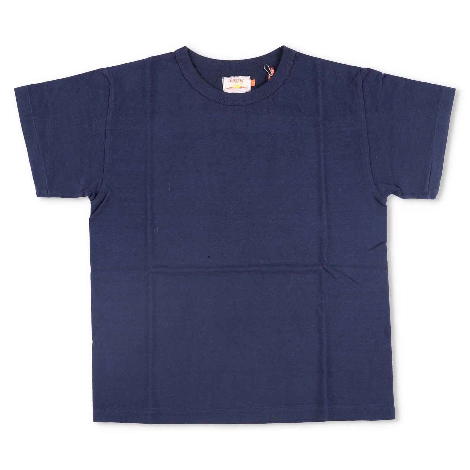Sunray Mens T-Shirt Navy Blue Crew Neck Short Sleeve Cotton Size 1 RRP 65