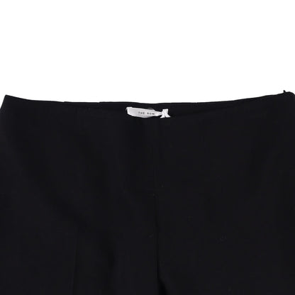THE ROW Womens Juna Shorts Tailored Black Zip Closure Size 2 RRP 828.6 — View 6