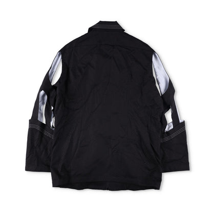 KIKO KOSTADINOV Black Hydra Shell Jacket Mens Size 52 Cotton Viscose RRP900 — View 11