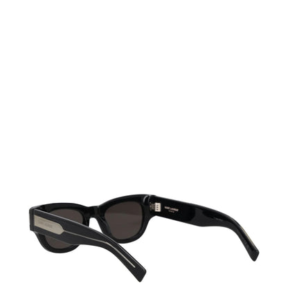 SAINT LAURENT Womens Square Sunglasses Black Acrylic Tinted Lens One Size RRP250 — View 4