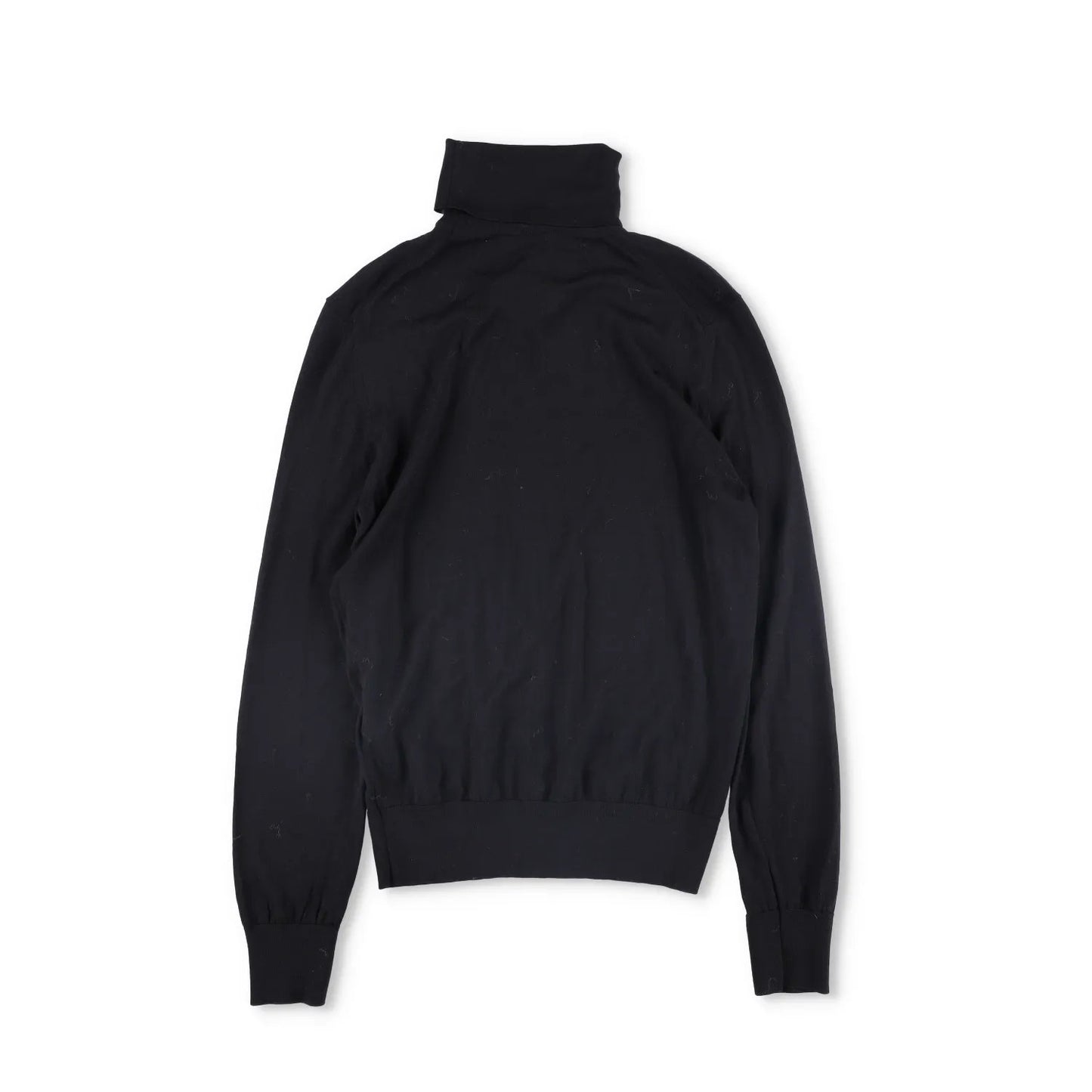 TOM FORD Mens Fine Gauge Merino Roll Neck Black Turtleneck Jumper Size 48 RRP930 — View 7