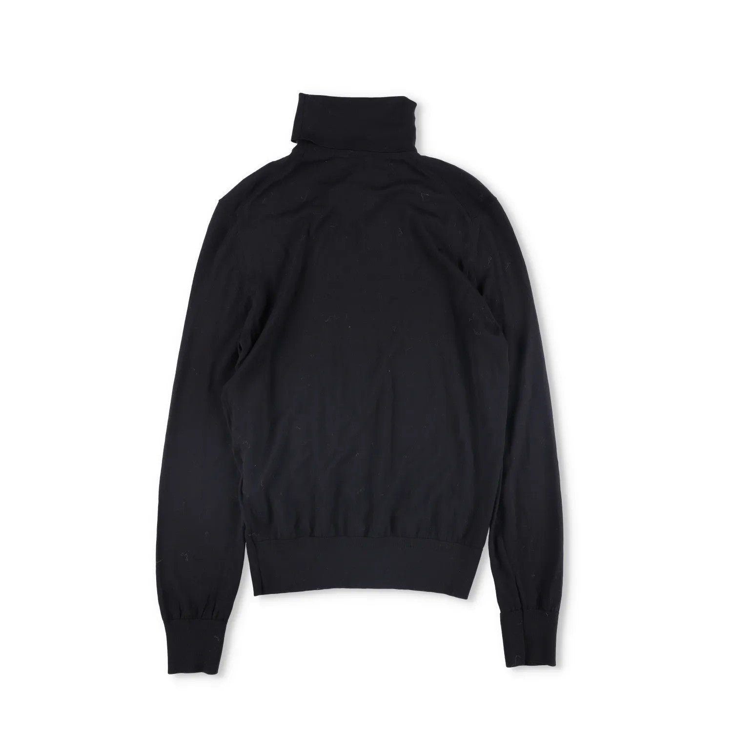 TOM FORD Mens Fine Gauge Merino Roll Neck Black Turtleneck Jumper Size 48 RRP930 — View 7