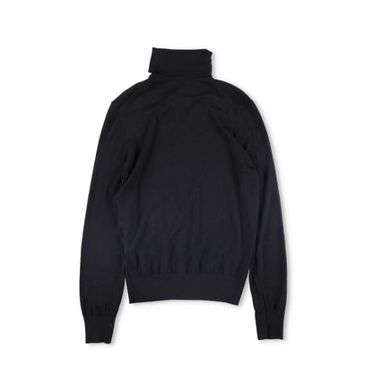 TOM FORD Mens Fine Gauge Merino Roll Neck Black Turtleneck Jumper Size 48 RRP930 — View 7