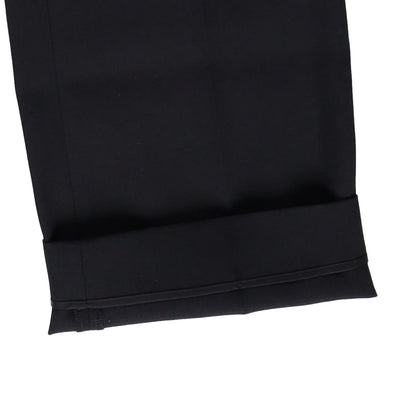ALEXANDER WANG Womens High Waisted Pleated Trouser Logo Elastic Black 2 RRP 595 — View 8