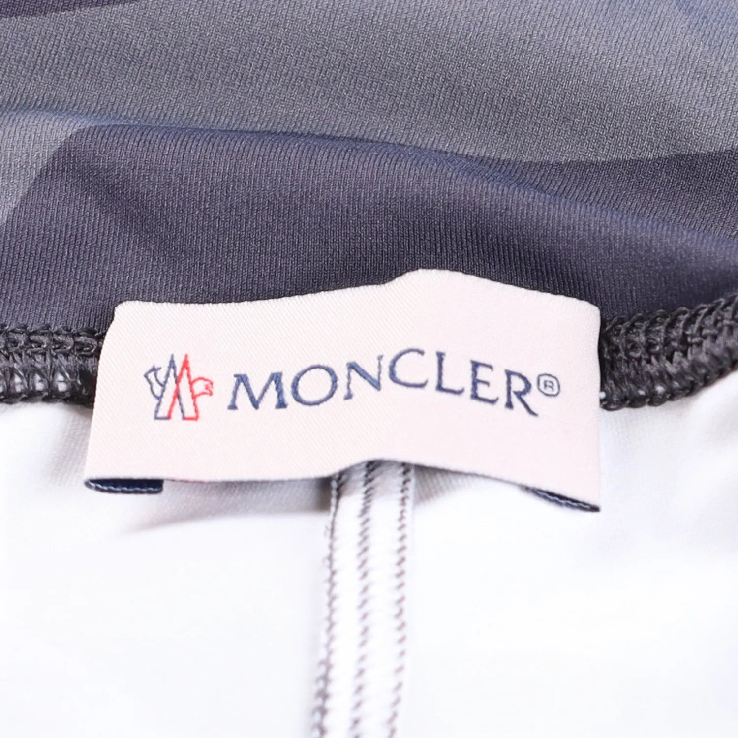 MONCLER GENIUS X Salehe Womens Bembury Jersey Leggings Capri Grey S RRP 340 — View 5