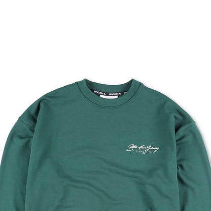 VANQUISH Mens Sweatshirt Crew Neck Long Sleeve Logo Pullover Green M RRP 150 — View 2