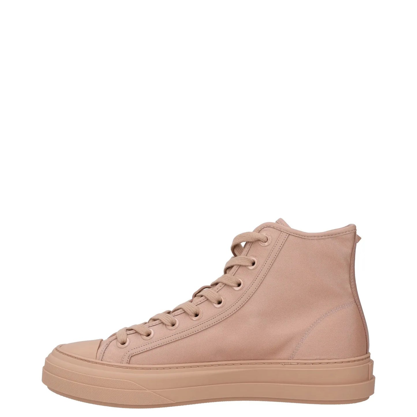 VALENTINO Womens Trainers Pink Synthetic High Top Lace Up UK 7 RRP 600 — View 4