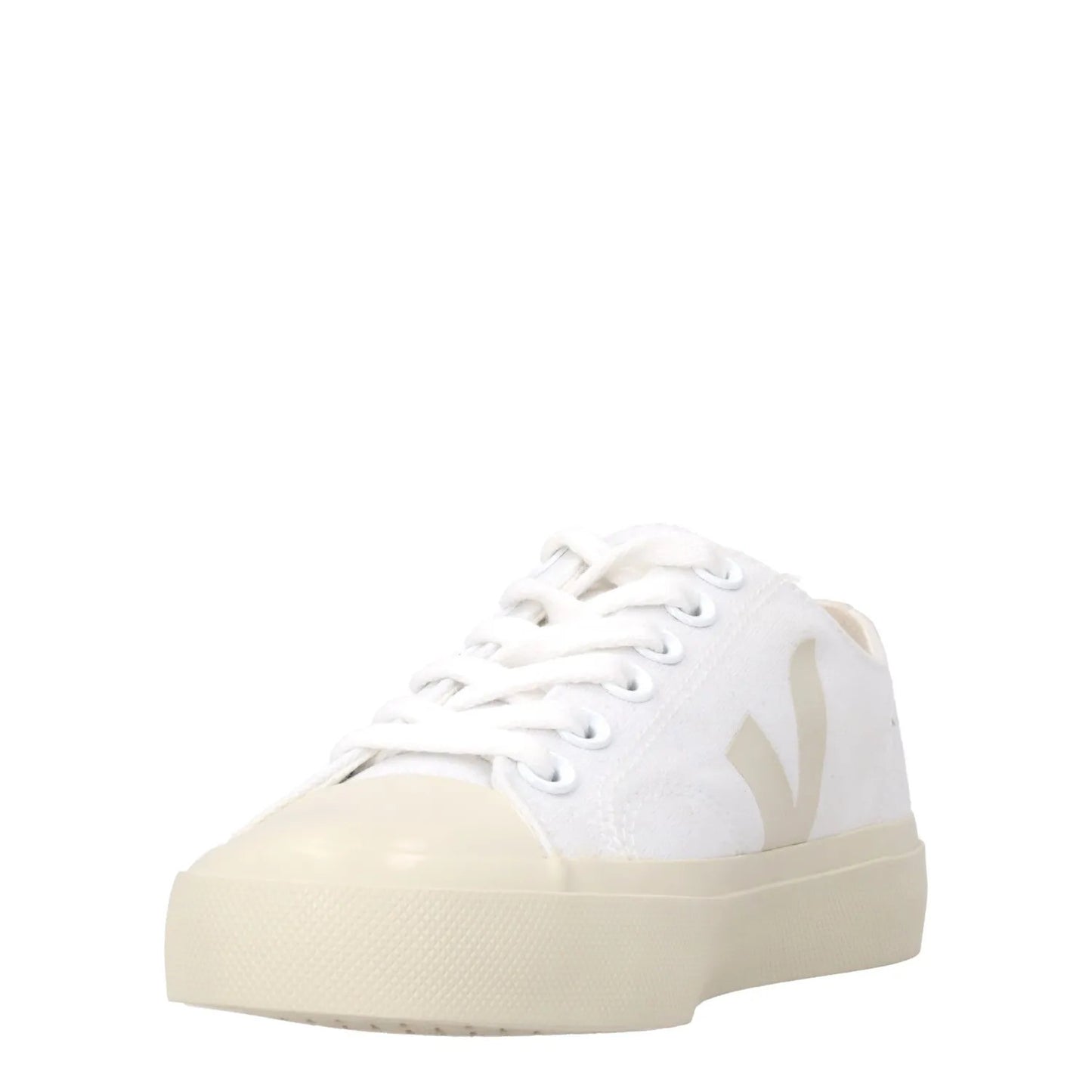 VEJA Womens Wata II Low White Canvas Sneakers Comfort Lace Up EU 37 RRP 120 — View 3