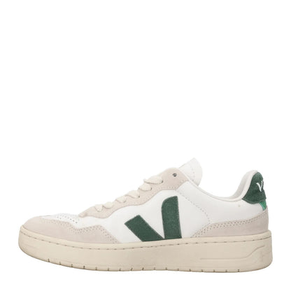 VEJA Womens V 90 Retor Leather Low Top Sneaker White Eco Friendly UK 4 RRP 146 — View 4