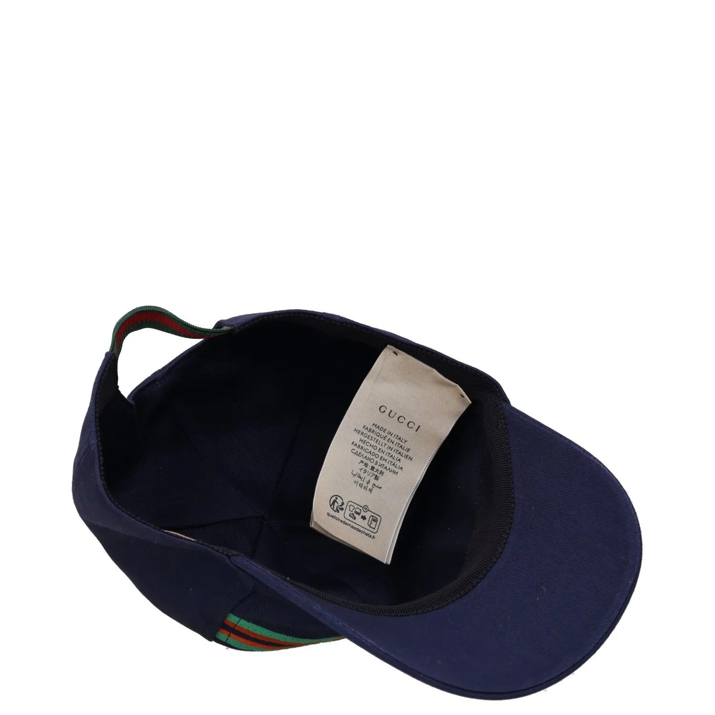 GUCCI KIDS Unisex Large Logo Baseball Hat Blue Red Green Cap Size S RRP 240 — View 6