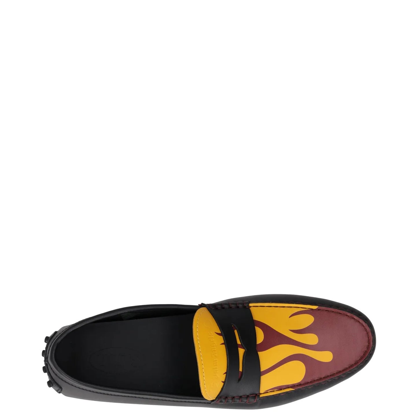 MONCLER GENIUS X PALM Mens Gommino Loafers Brown Casual Slip On UK 10 RRP 505 — View 7