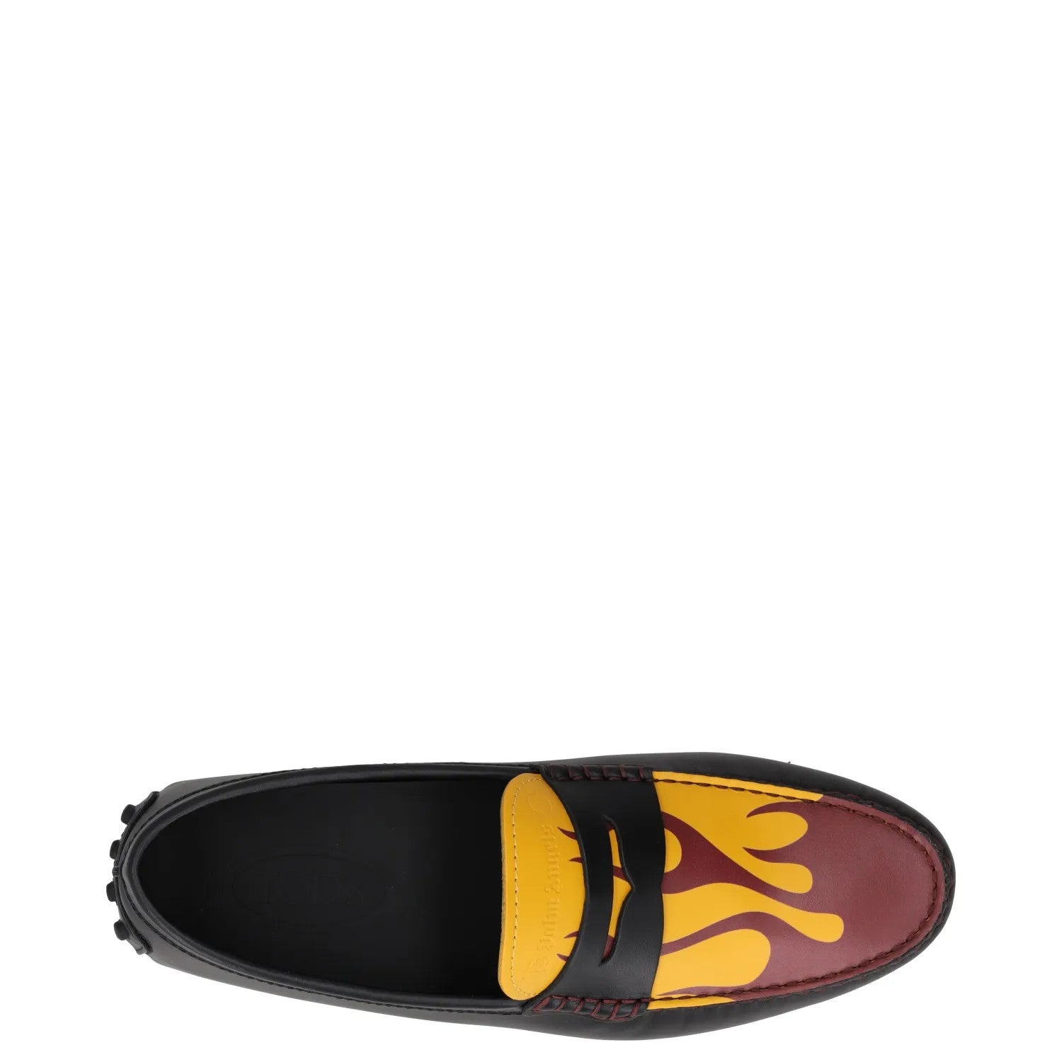 MONCLER GENIUS X PALM Mens Gommino Loafers Brown Casual Slip On UK 8 RRP 505 — View 7