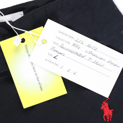 CONNER IVES Womens Flared Joggers Mixed Vintage Fibre Black Logo Size L RRP 250 — View 10