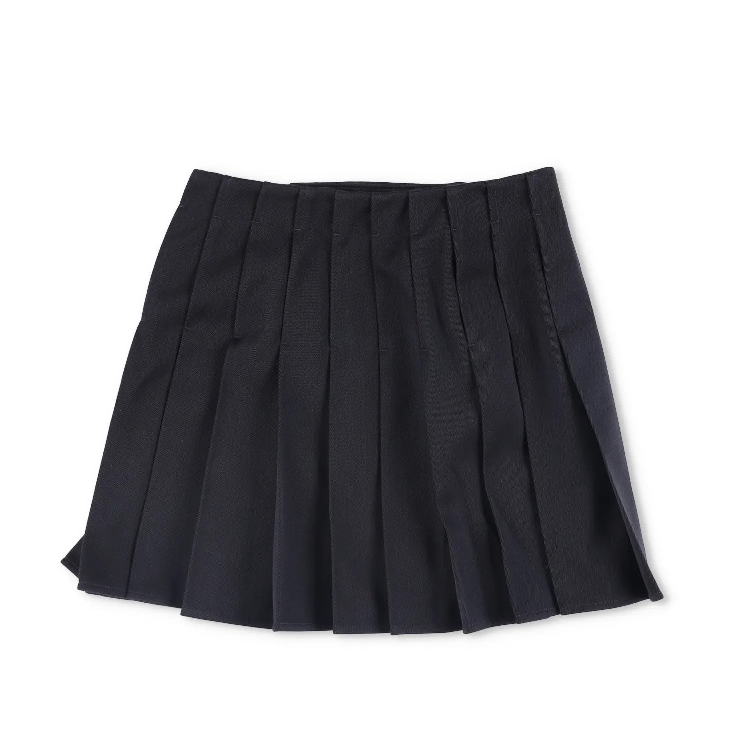 BOTTEGA VENETA Womens Mini Skirt Short Pleated Wool Black Size 38 RRP 1200 — View 11