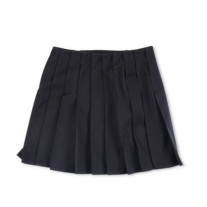 BOTTEGA VENETA Womens Mini Skirt Short Pleated Wool Black Size 38 RRP 1200 — View 11