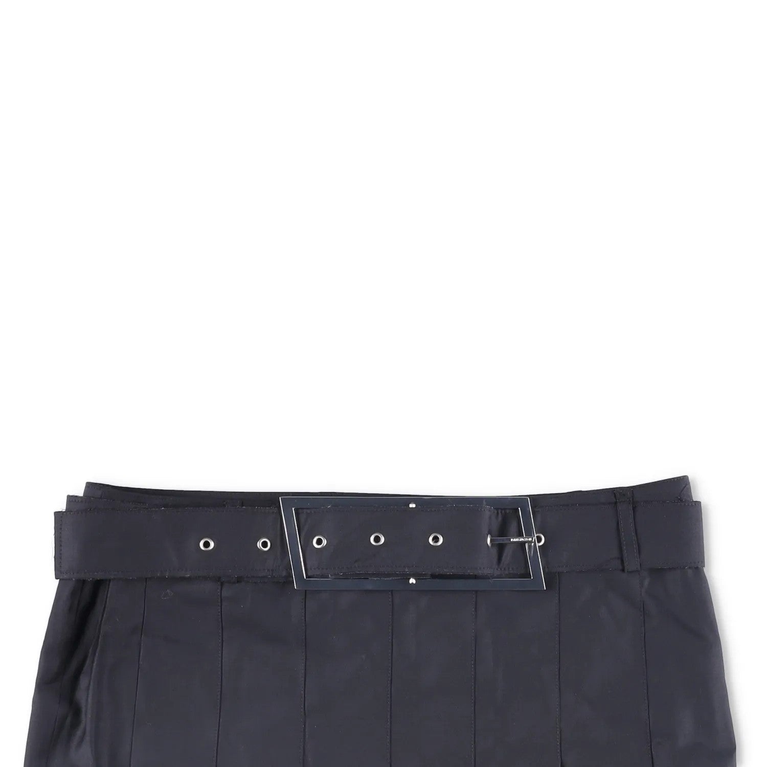 16ARLINGTON Womens Nimue Mini Skirt Pleated Black with Belt Size 10 RRP 700 — View 2