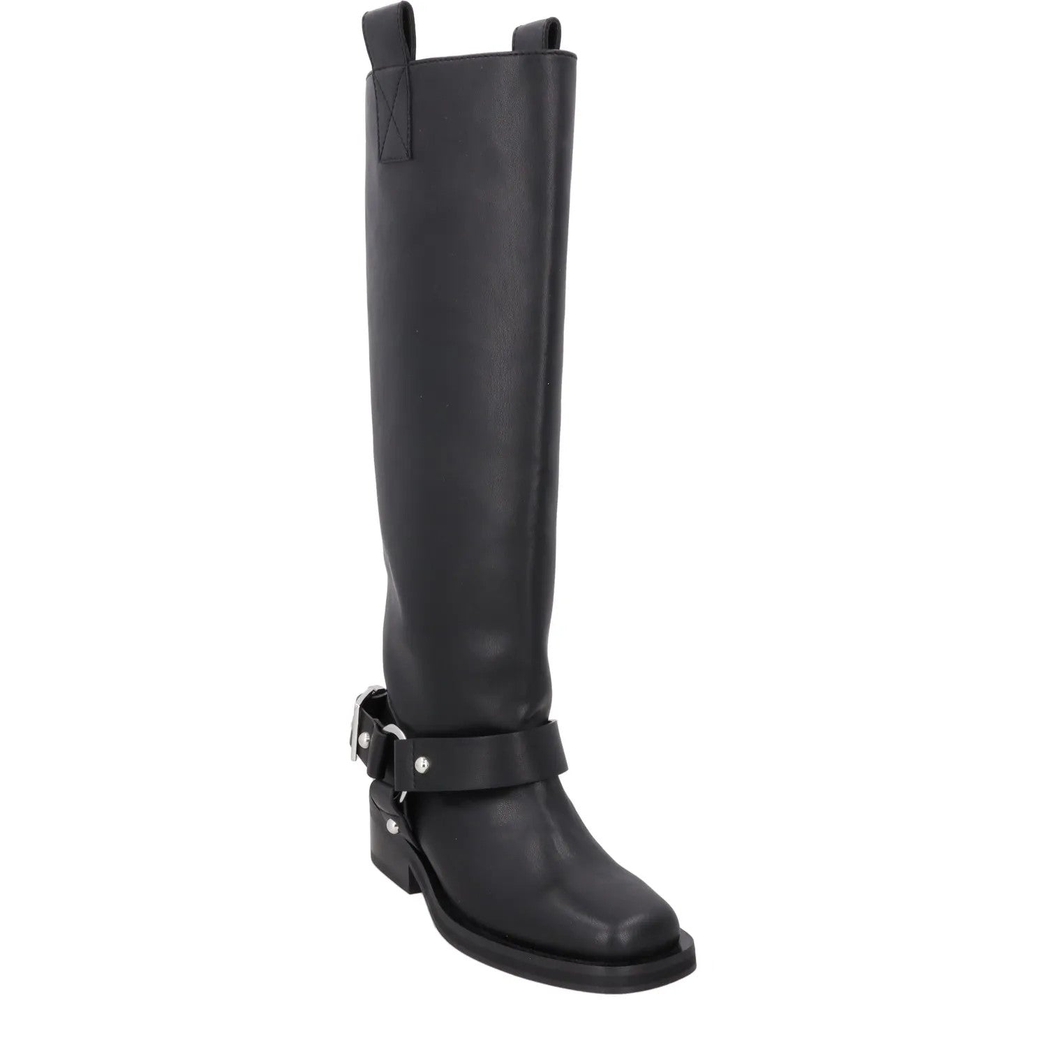 GANNI Womens Tubular High Black Knee High Bootie Synthetic Casual UK 3 RRP 725 — View 2