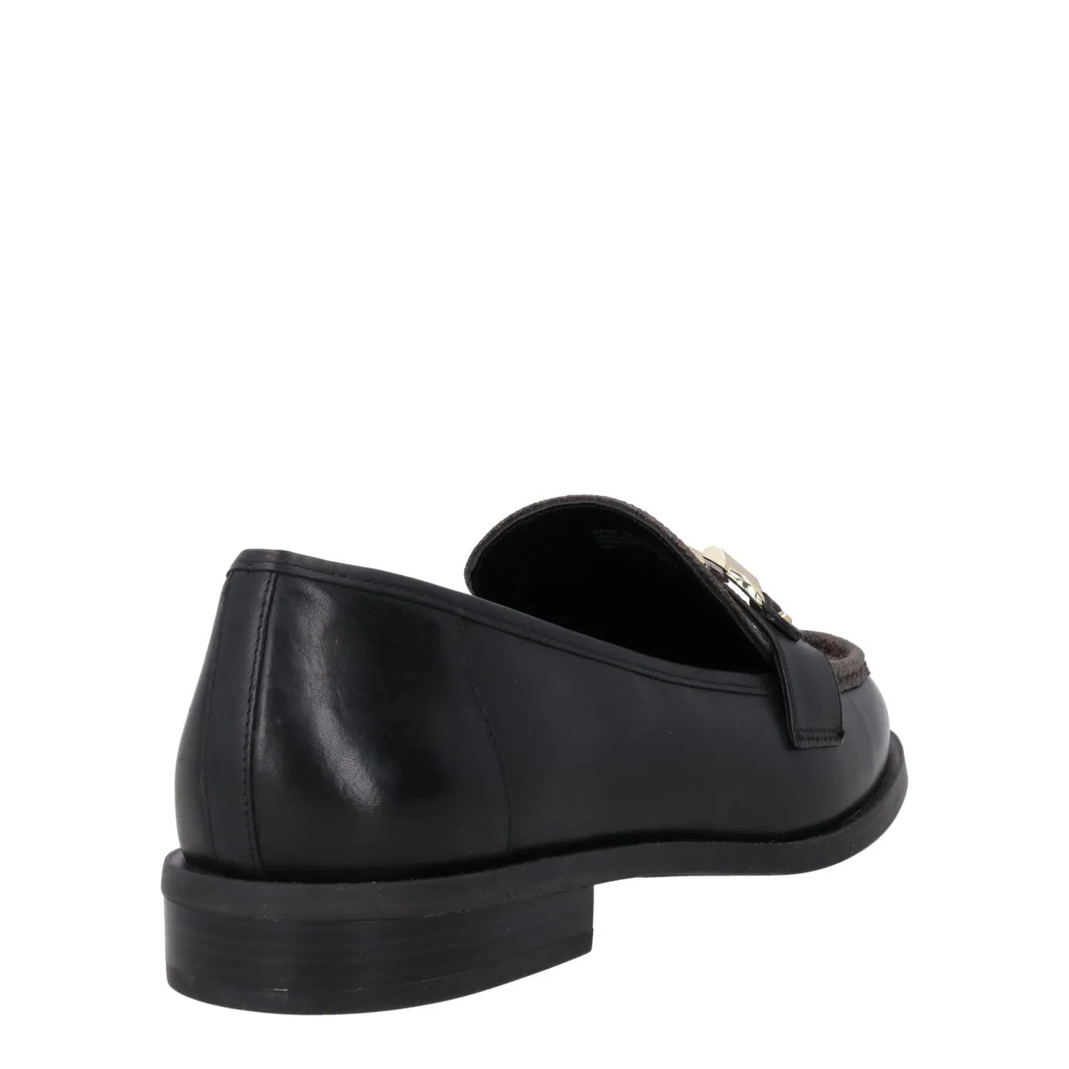 MICHAEL KORS Womens Tiegan Leather Loafer Slip On Black Size UK 3 RRP 190 — View 6