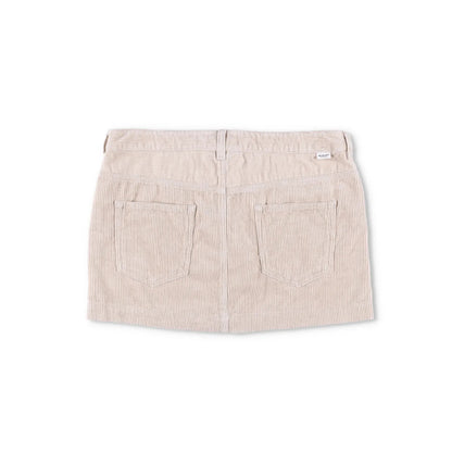 ISABEL MARANT ETOILE Womens Rania Mini Pencil Skirt Neutrals Corduroy 44 RRP 255 — View 10