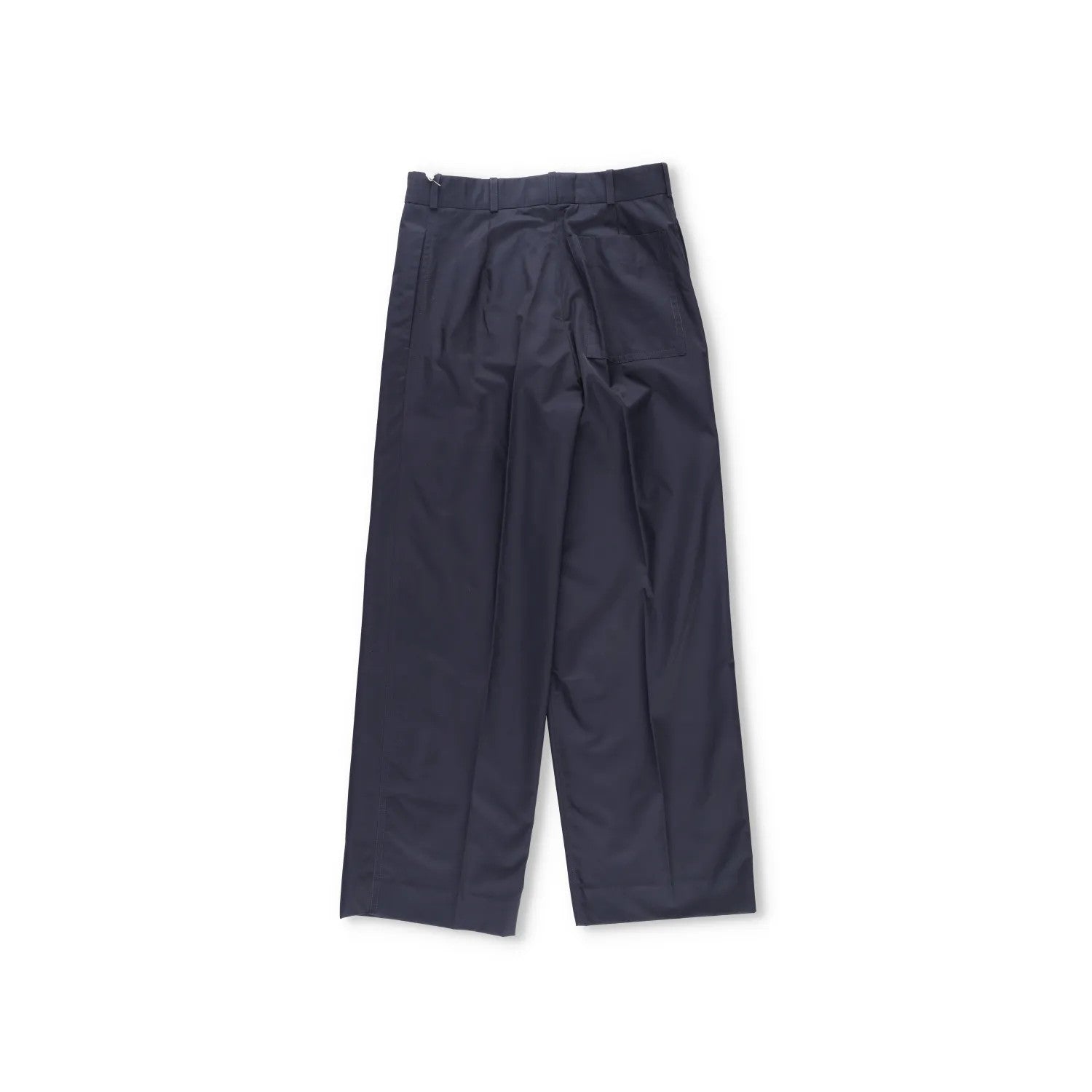 LOU DALTON Mens Trousers Blue Wide Leg Relaxed Fit Mixed Fibres Size S RRP 250 — View 8
