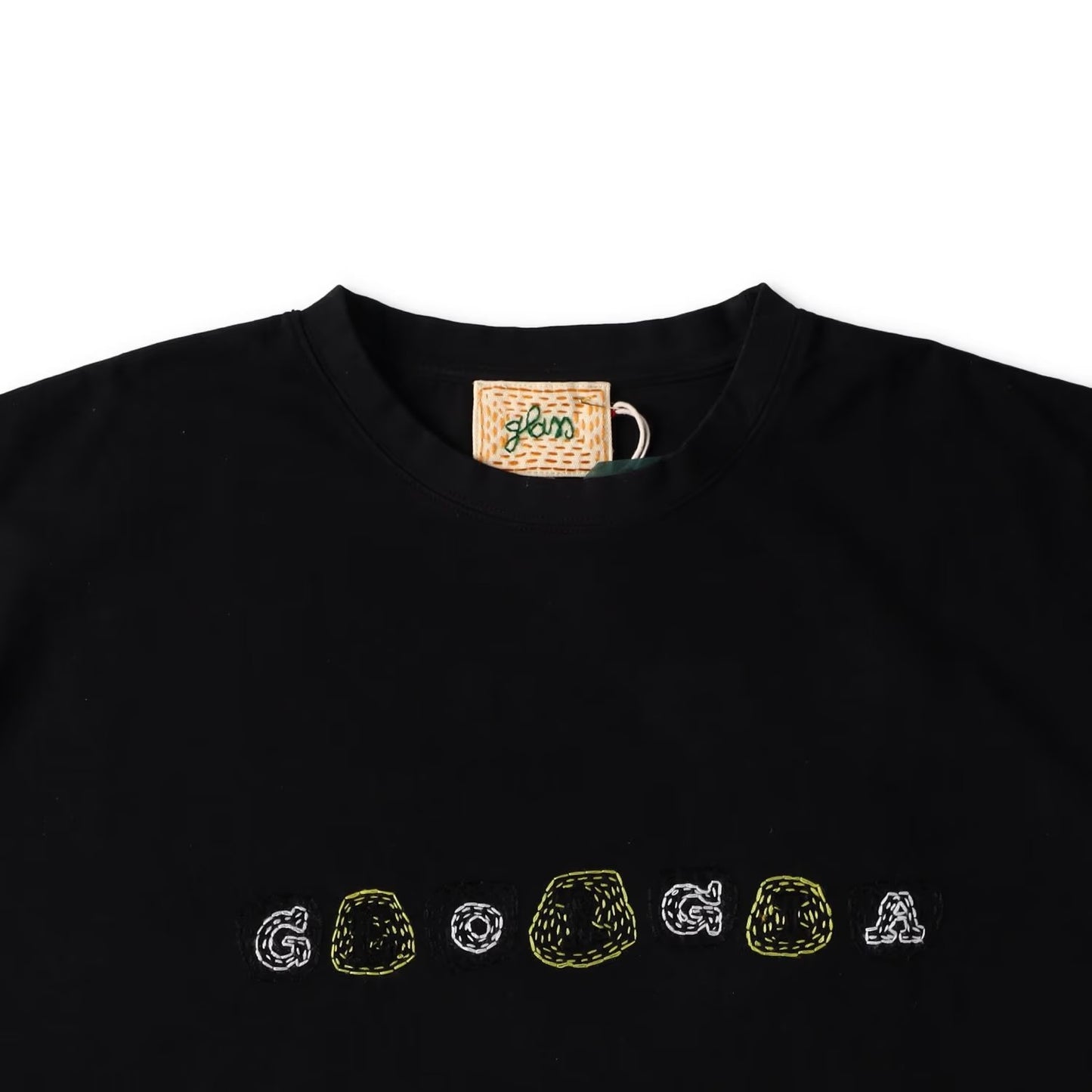 Glass Cypress Mens Georgia Black T-Shirt Short Sleeve Crew Neck Size XL RRP 175 — View 3