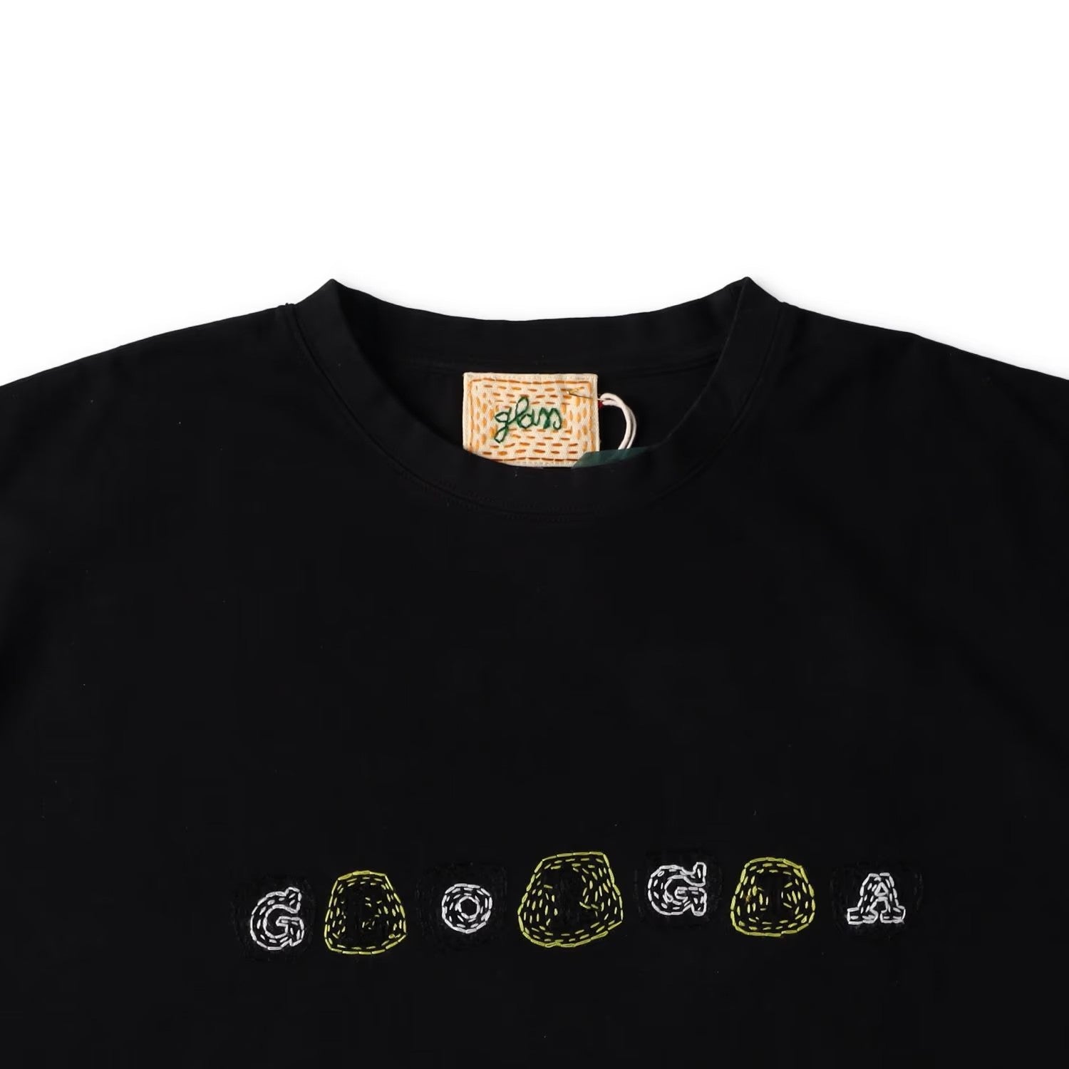 Glass Cypress Mens Georgia Black T-Shirt Short Sleeve Crew Neck Size XL RRP 175 — View 3