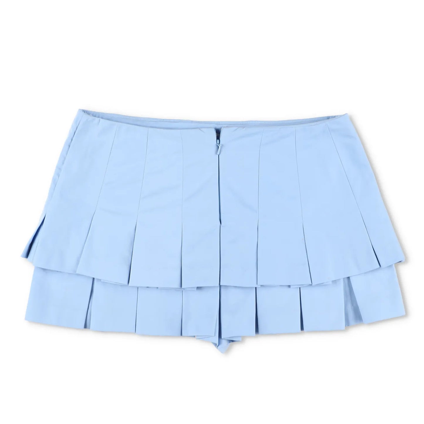 SINEAD O'DWYER Womens Mini Skirt Ra-Ra Culottes Blue Mid Rise Short 16 RRP 660 — View 9