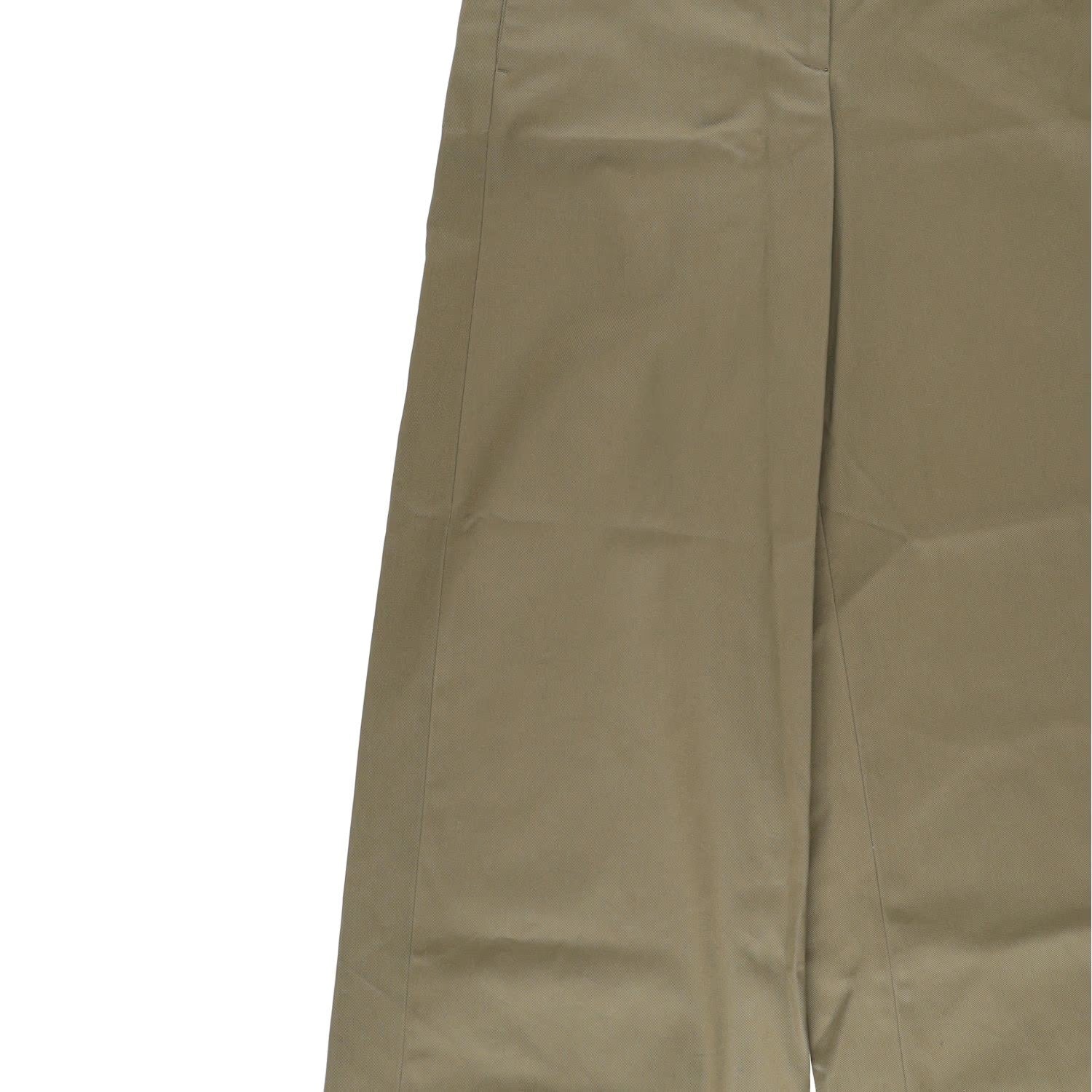 ALEXANDER MCQUEEN Womens Wide Leg Trousers Military Green Size 40 RRP 823.7 — View 2