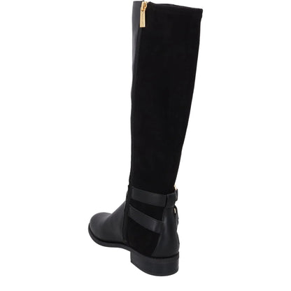 MICHAEL KORS Womens Rory Boots Black Comfort Zip Flat Heel Size UK 4 RRP 345 — View 5