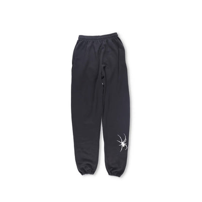 RUSSELL Mens Joggers Black Pockets White Writing Sweatpants Size M RRP 120 — View 6