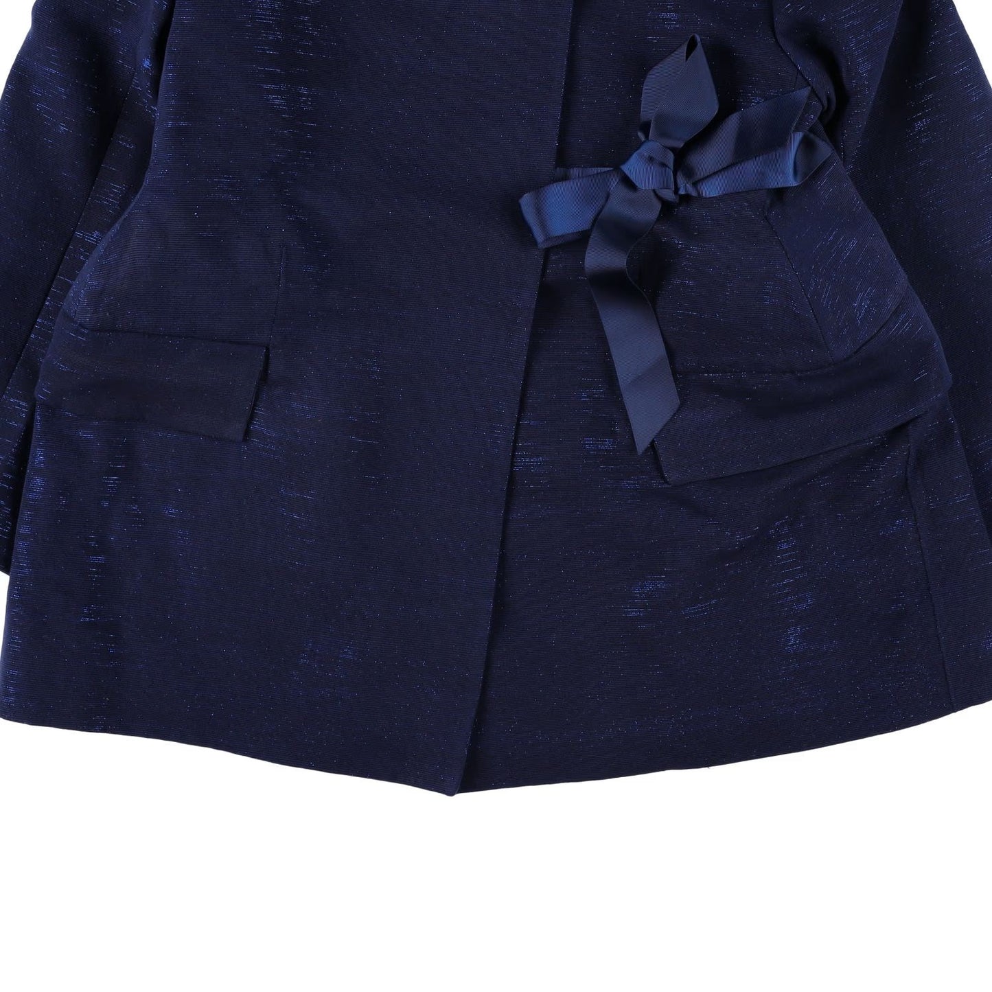 Papa Oppong Womens Shika Petiole Kente Blazer Jacket Blue Size M RRP 2065 — View 7