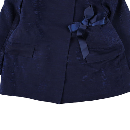 Papa Oppong Womens Shika Petiole Kente Blazer Jacket Blue Size M RRP 2065 — View 7