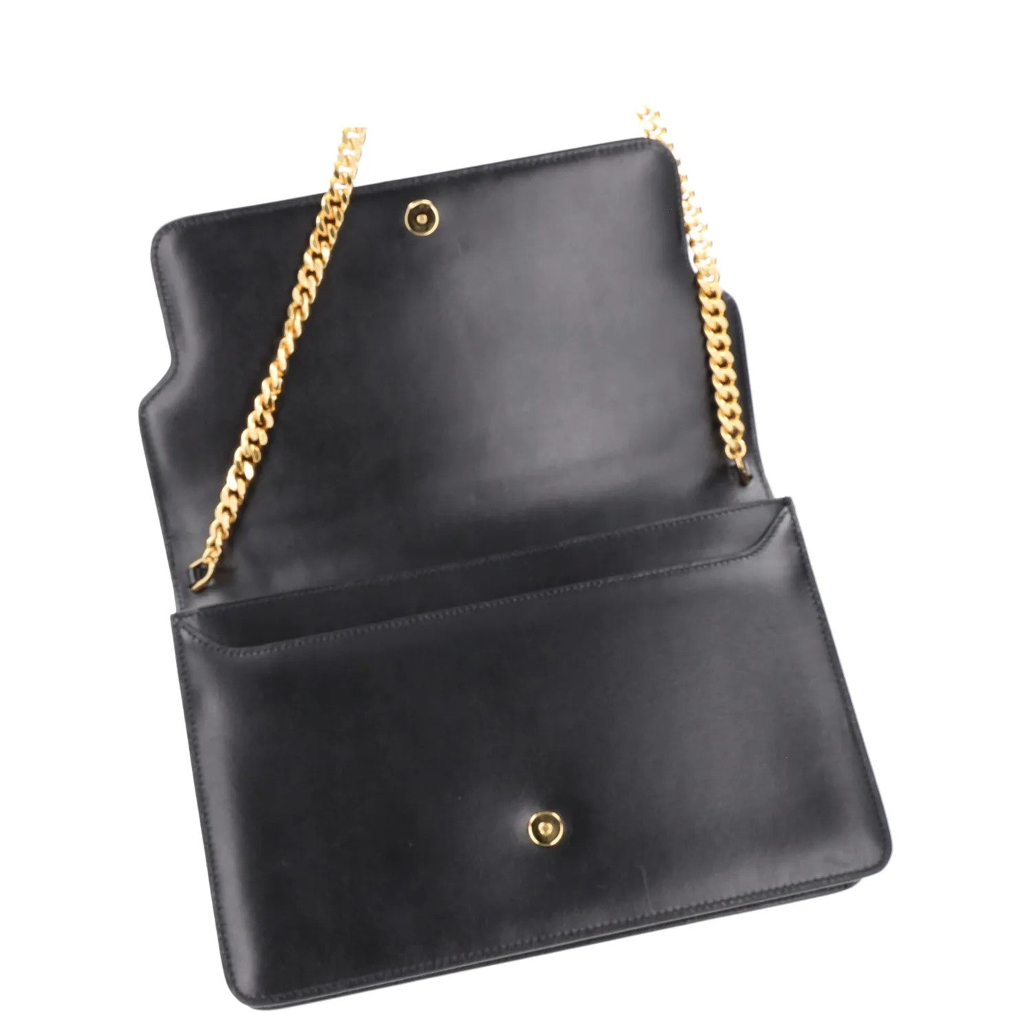 TOM FORD Womens Crossbody Bag Black Leather Gold Hardware Size M RRP 2700 — View 9
