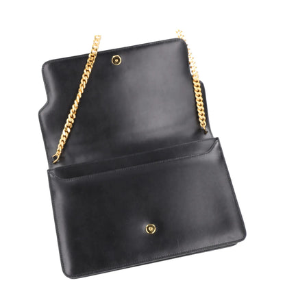 TOM FORD Womens Crossbody Bag Black Leather Gold Hardware Size M RRP 2700 — View 9