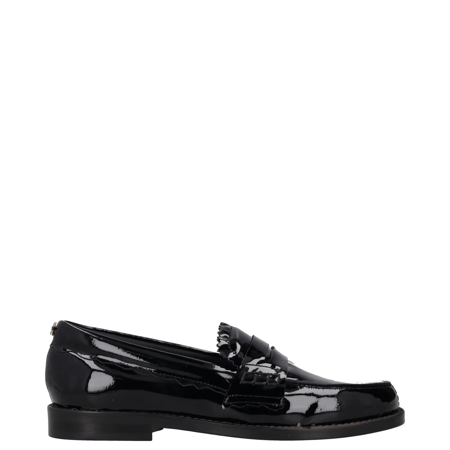 GOLDEN GOOSE Womens Flats Black Patent Leather Slip On Round Toe UK3 RRP 440